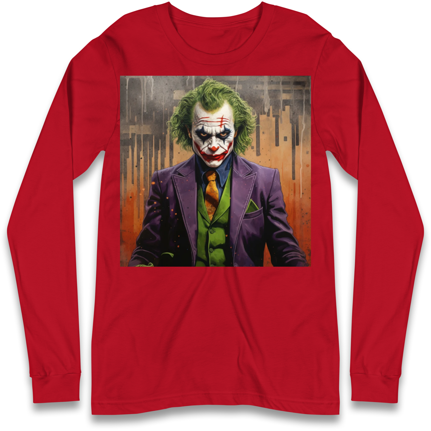 The Joker Painting Longsleeve T Shirt