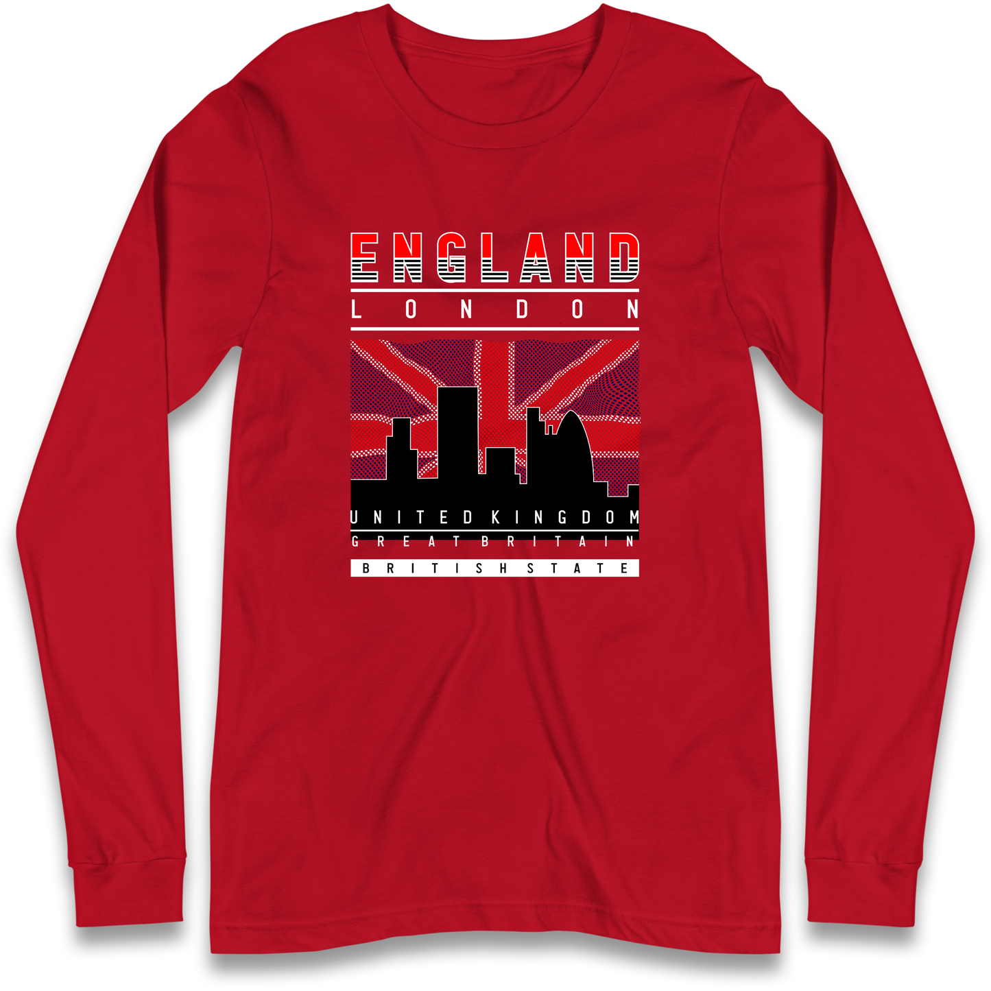 England London Longsleeve T Shirt