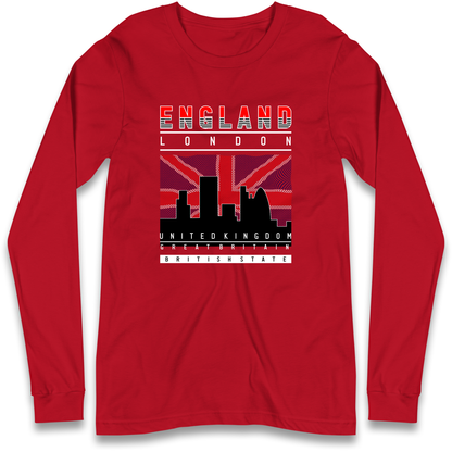 England London Longsleeve T Shirt