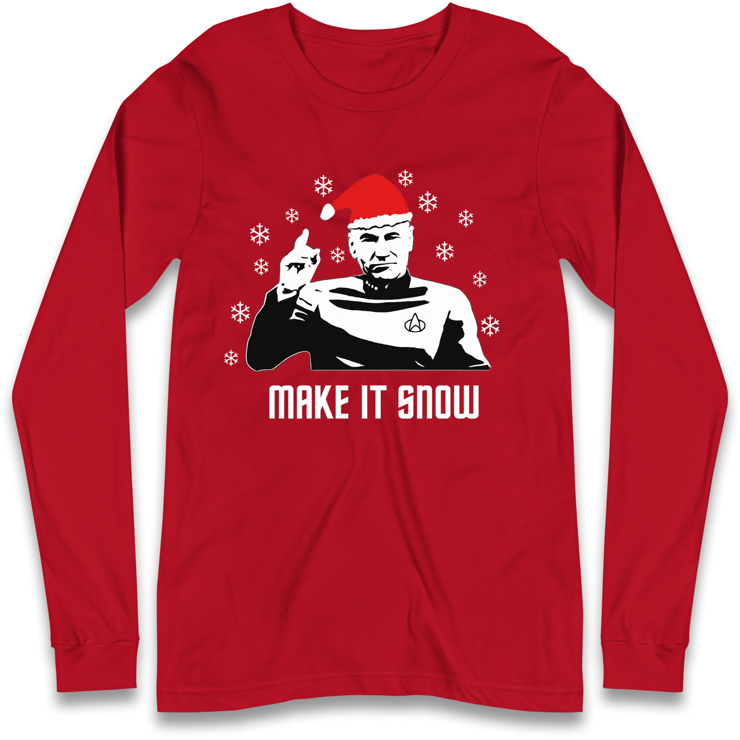 Make It Snow Longsleeve T Shirt