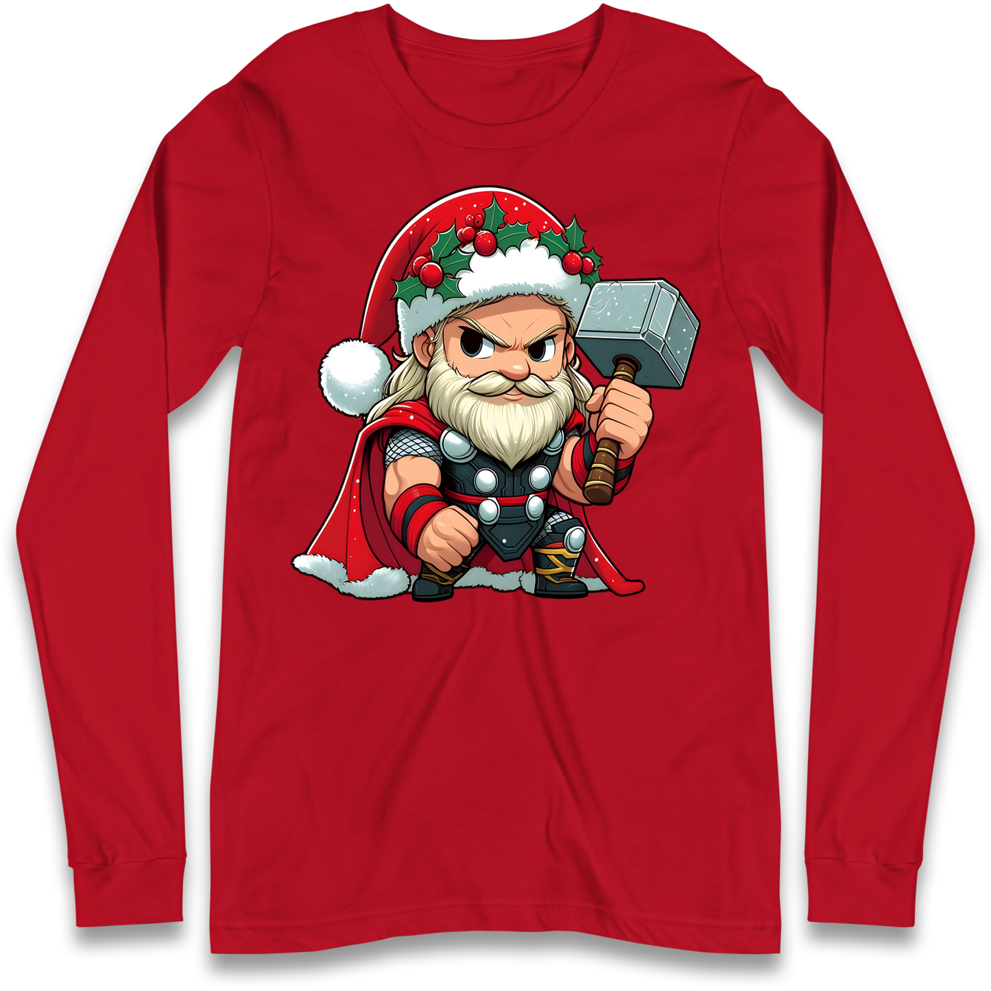 Thor Santa Longsleeve T Shirt