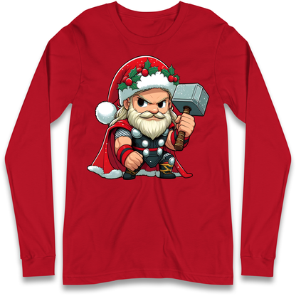 Thor Santa Longsleeve T Shirt