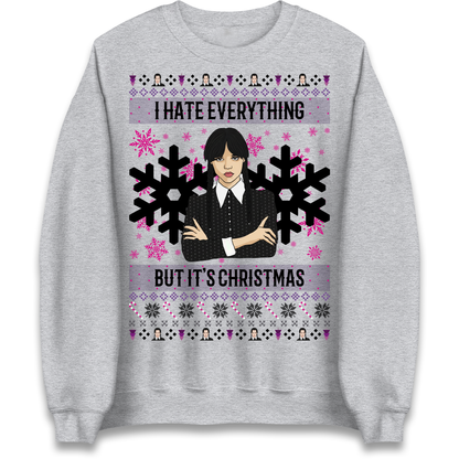 Wednesday addams Christmas Jumper