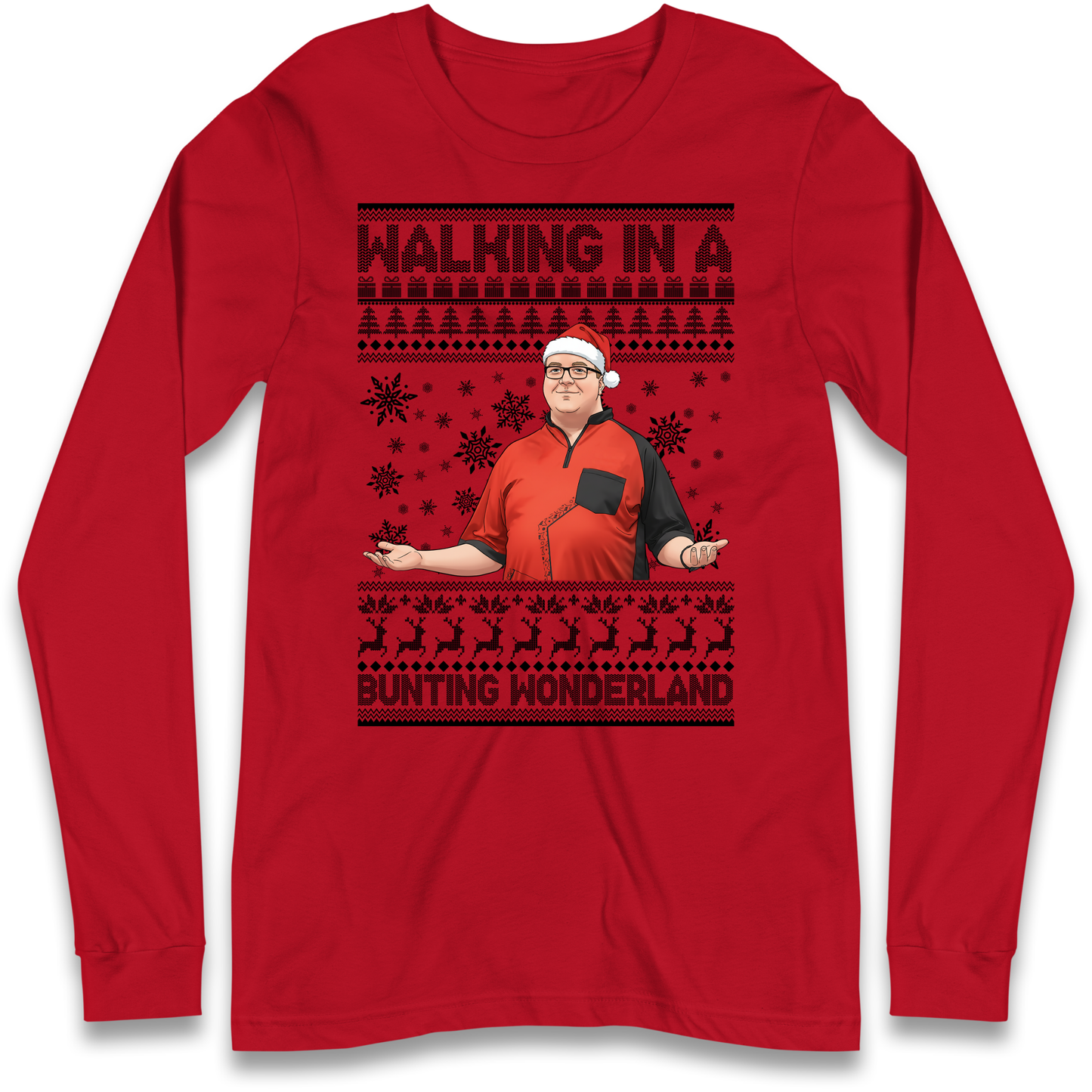 Bunting Wonderland Longsleeve T-Shirt