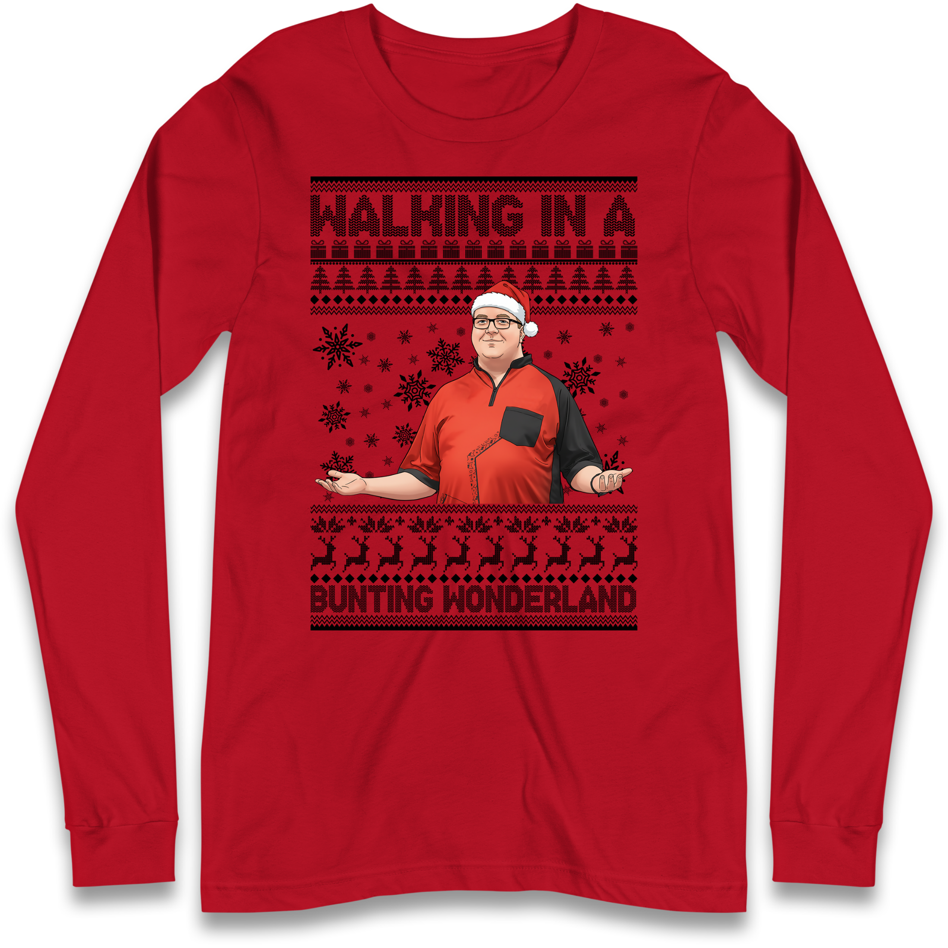 Bunting Wonderland Longsleeve T-Shirt