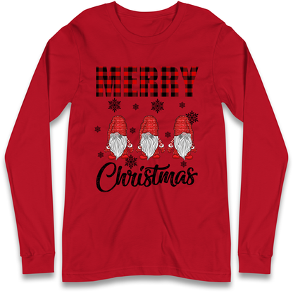 Merry Knomes Christmas Longsleeve T-Shirt