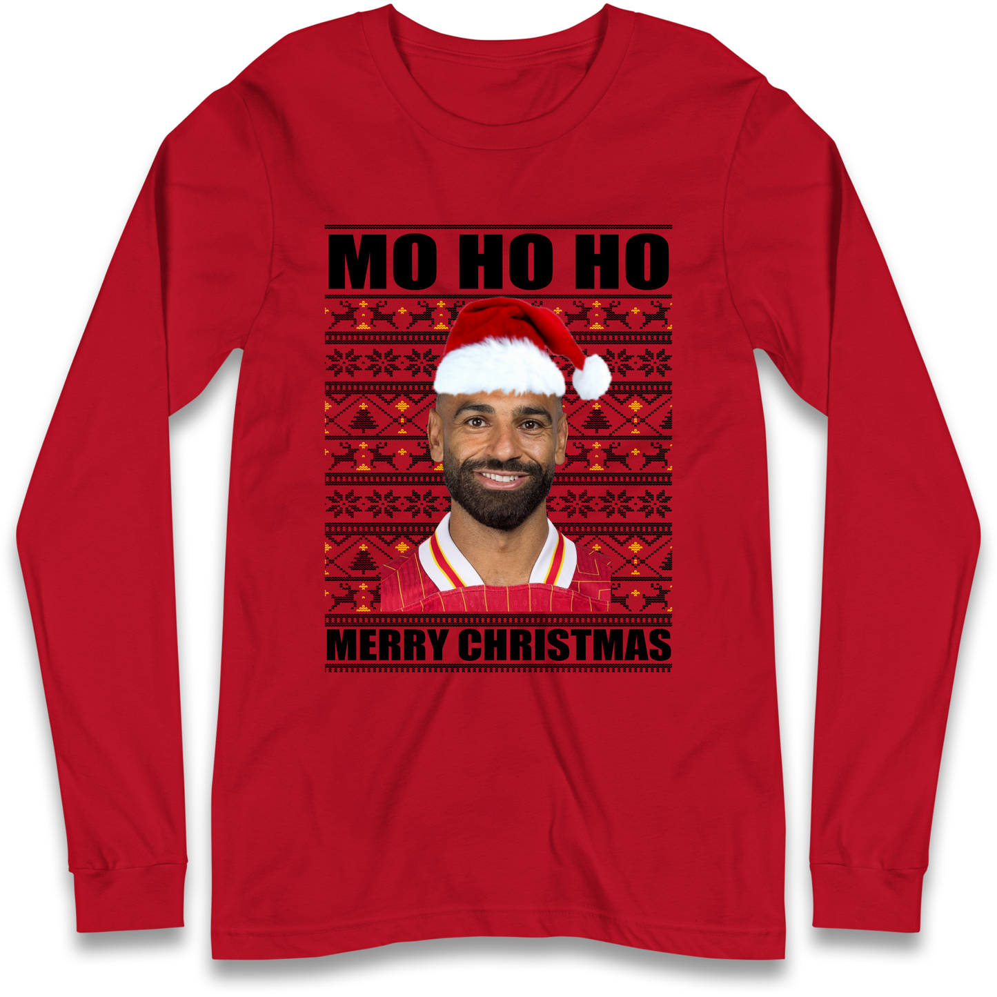 Mo Ho Ho Salah Longsleeve T-Shirt