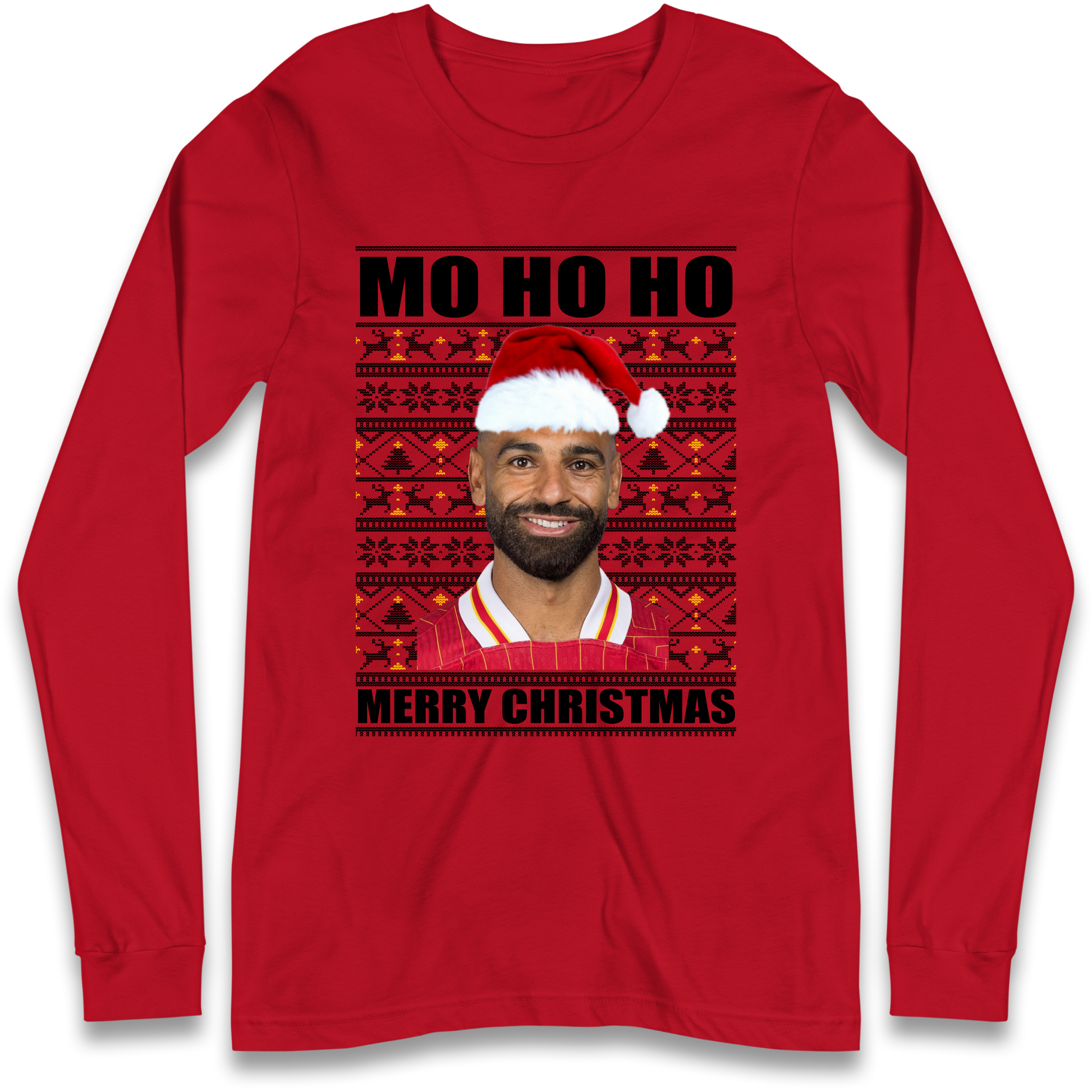 Mo Ho Ho Salah Longsleeve T-Shirt