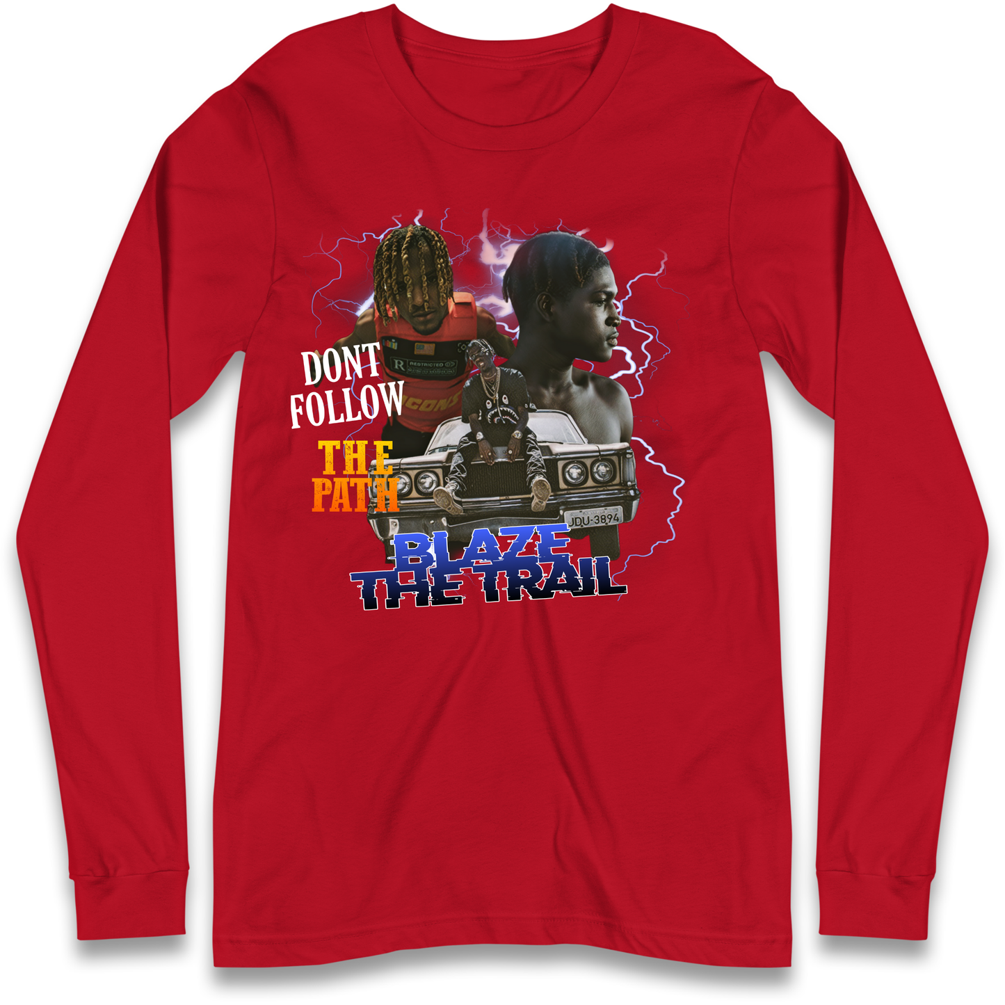 Hip Hop Blaze The Trail Longsleeve T Shirt