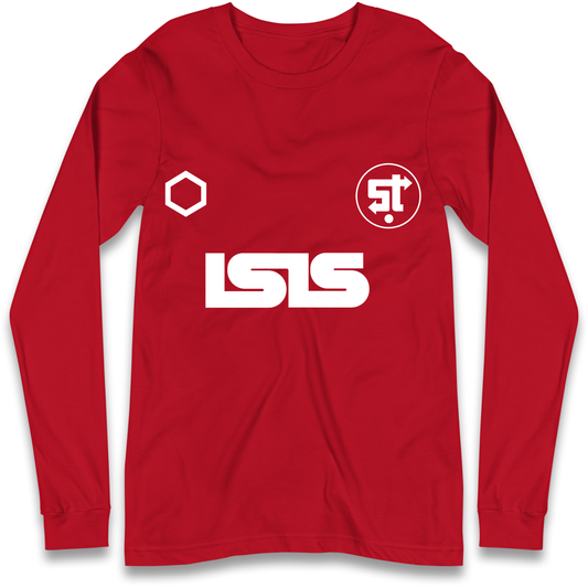 Retro Swindon Town Football Longsleeve T Shirt