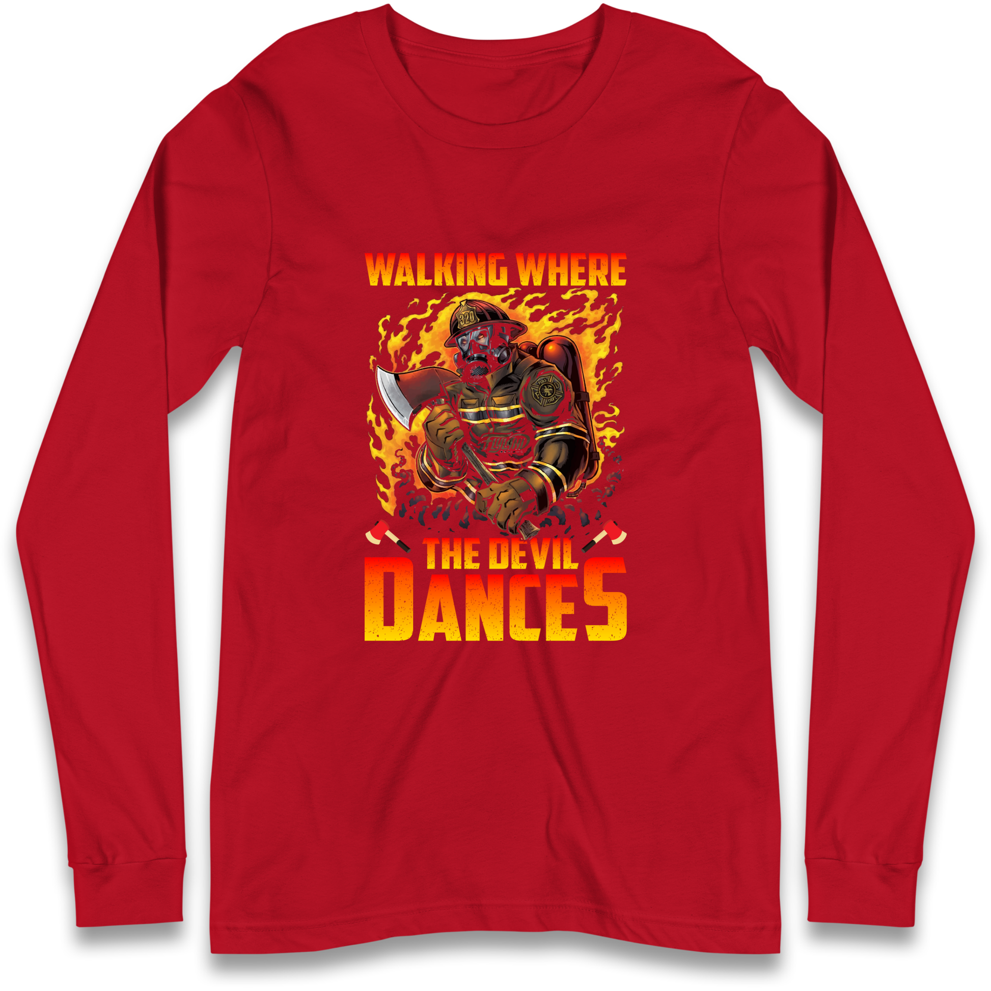 Walking Where The Devil Dances Longsleeve T Shirt