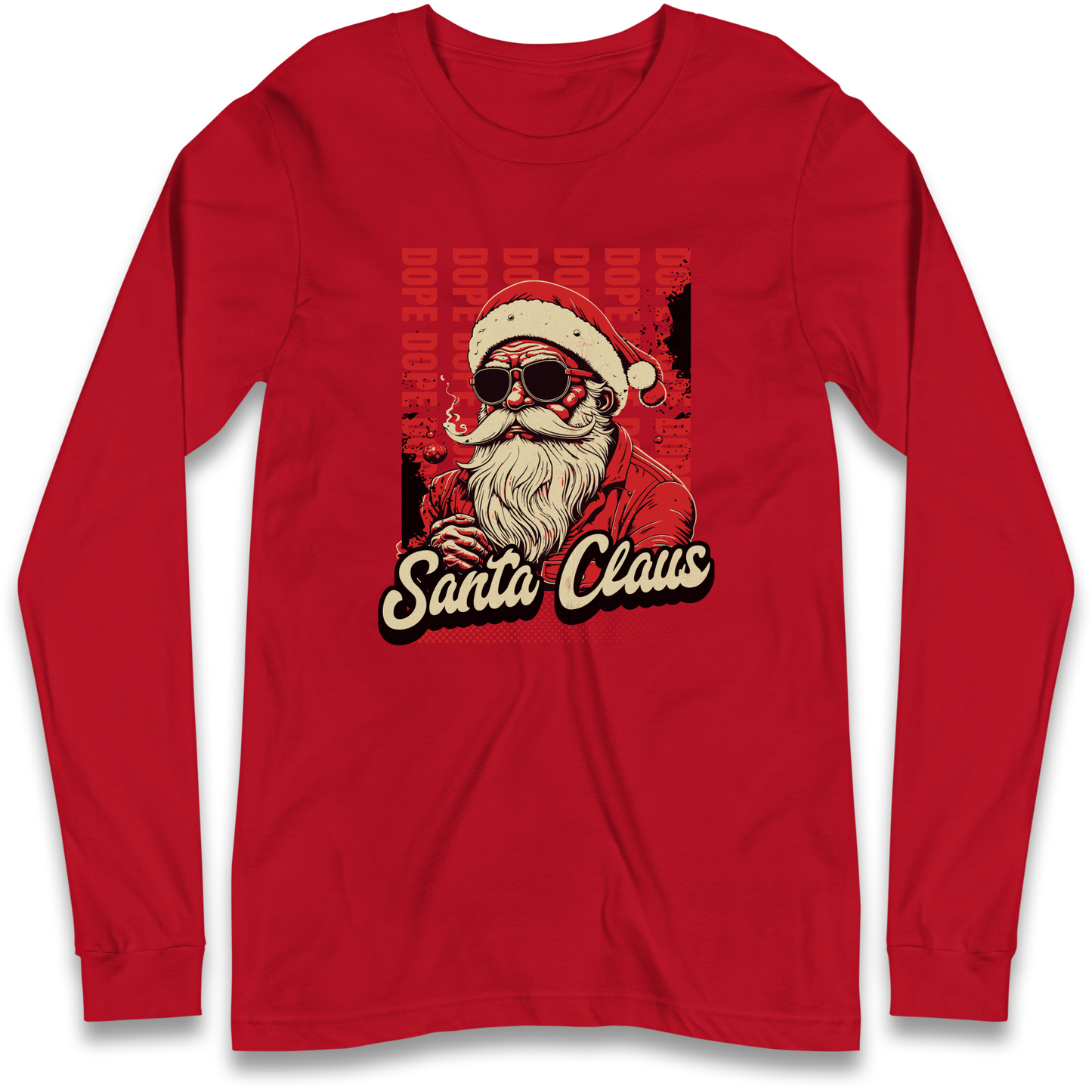 Dope Santa Claus Longsleeve T Shirt