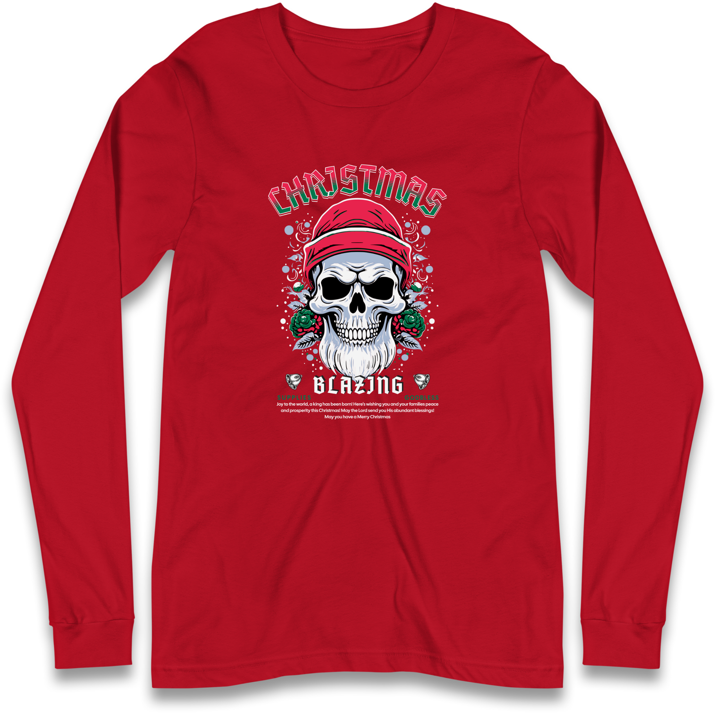 Christmas Blazing Longsleeve T Shirt