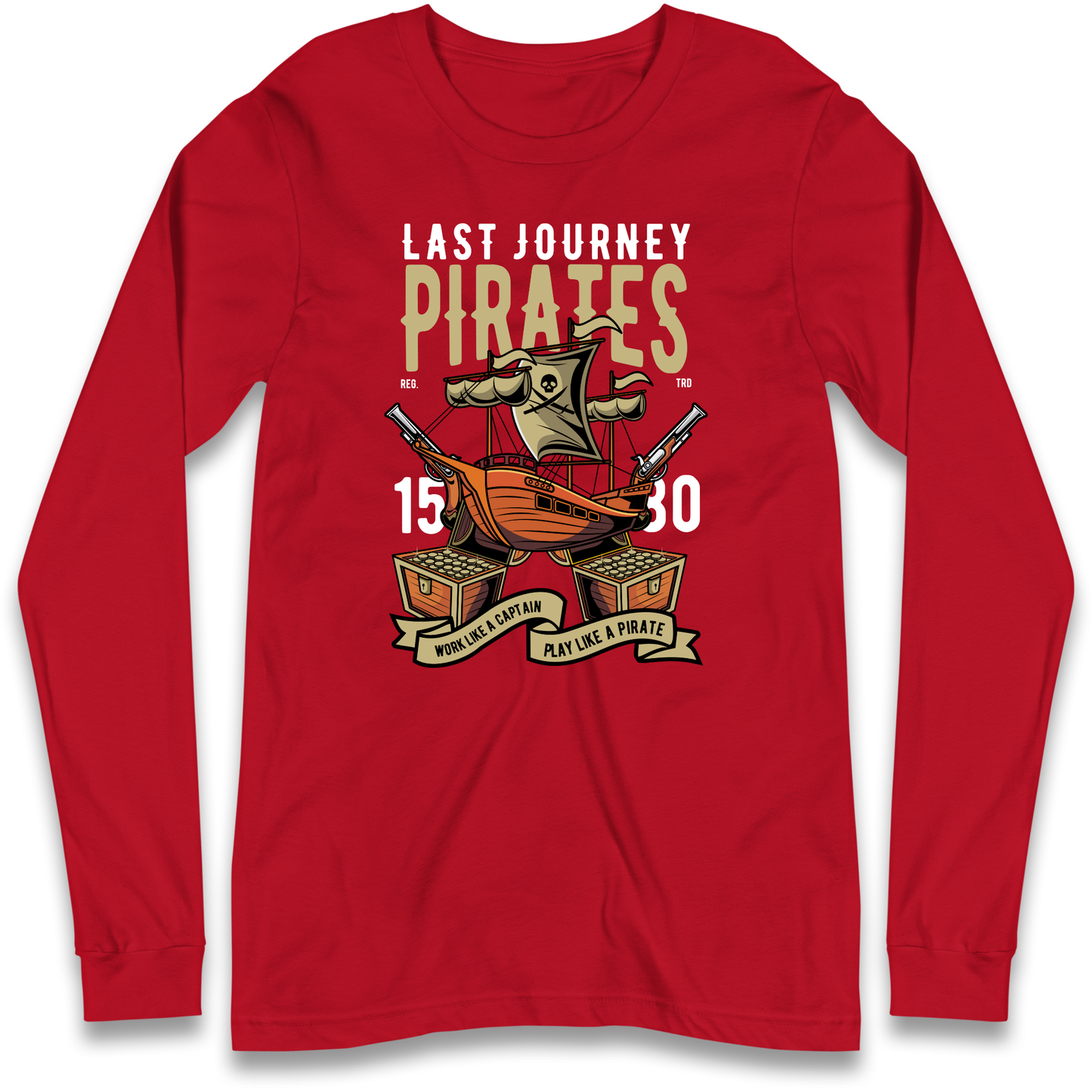 Last Journey Pirates Longsleeve T Shirt