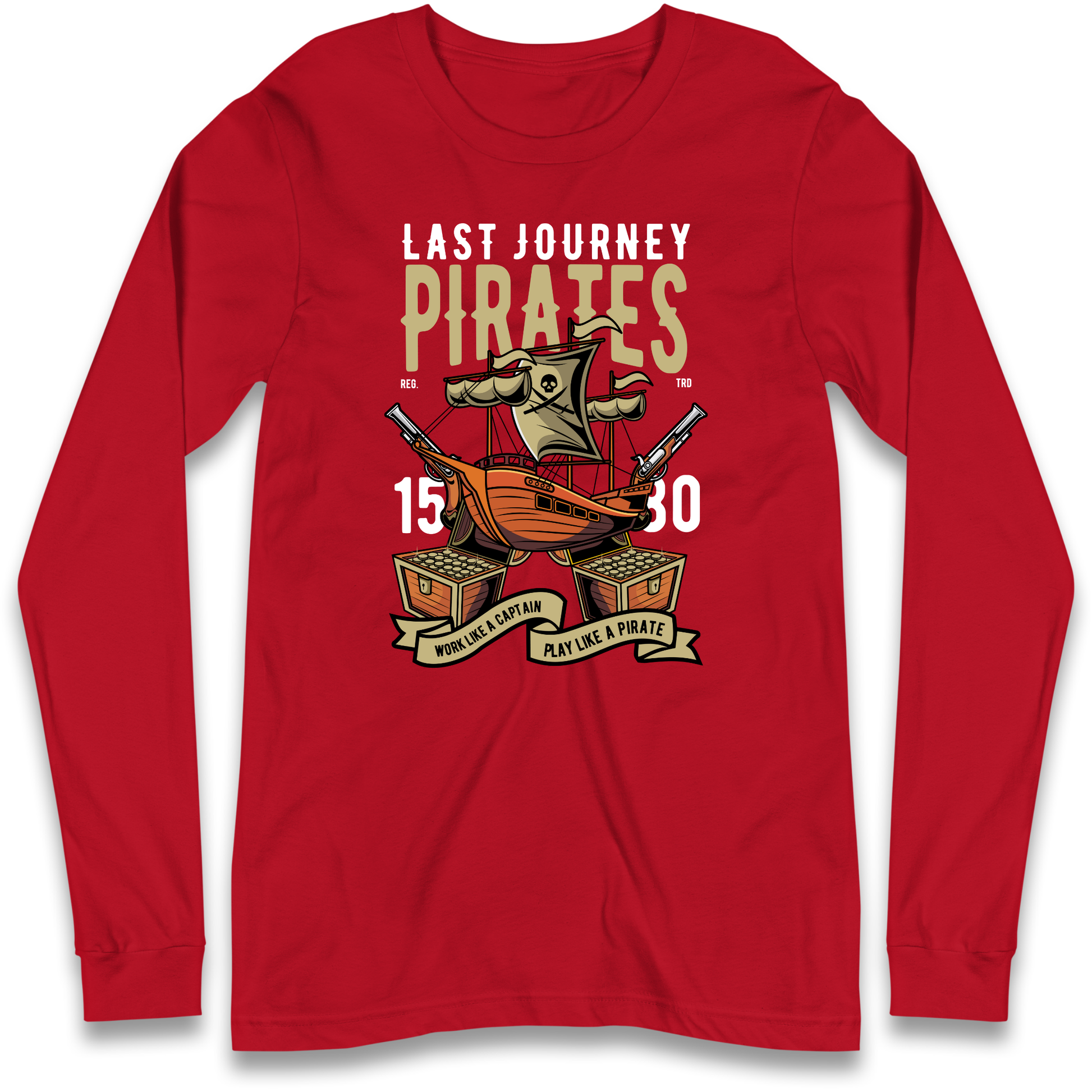 Last Journey Pirates Longsleeve T Shirt