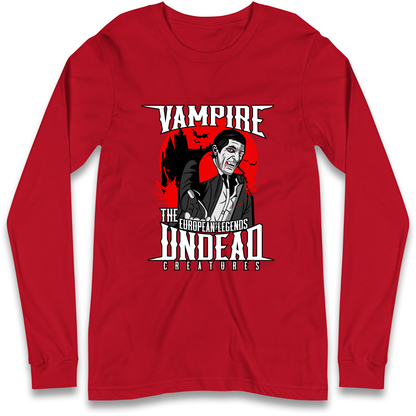 Vampire Undead Longsleeve T Shirt