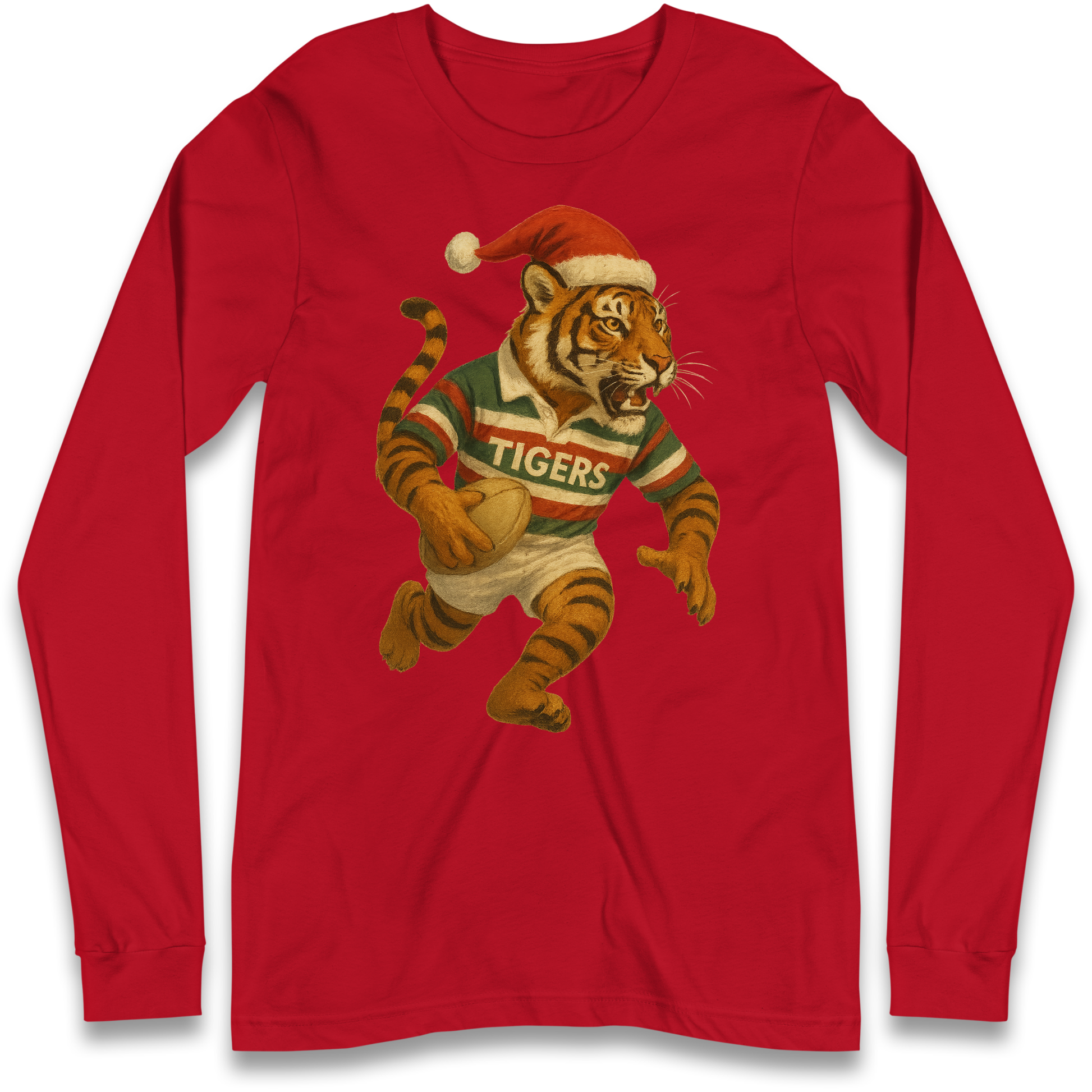 Leicester Tigers Longsleeve T Shirt