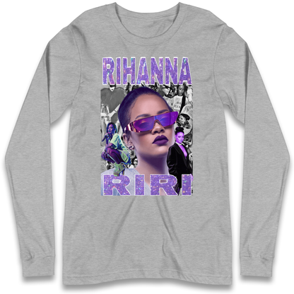 Rihanna Riri Bootleg Longsleeve T Shirt 
