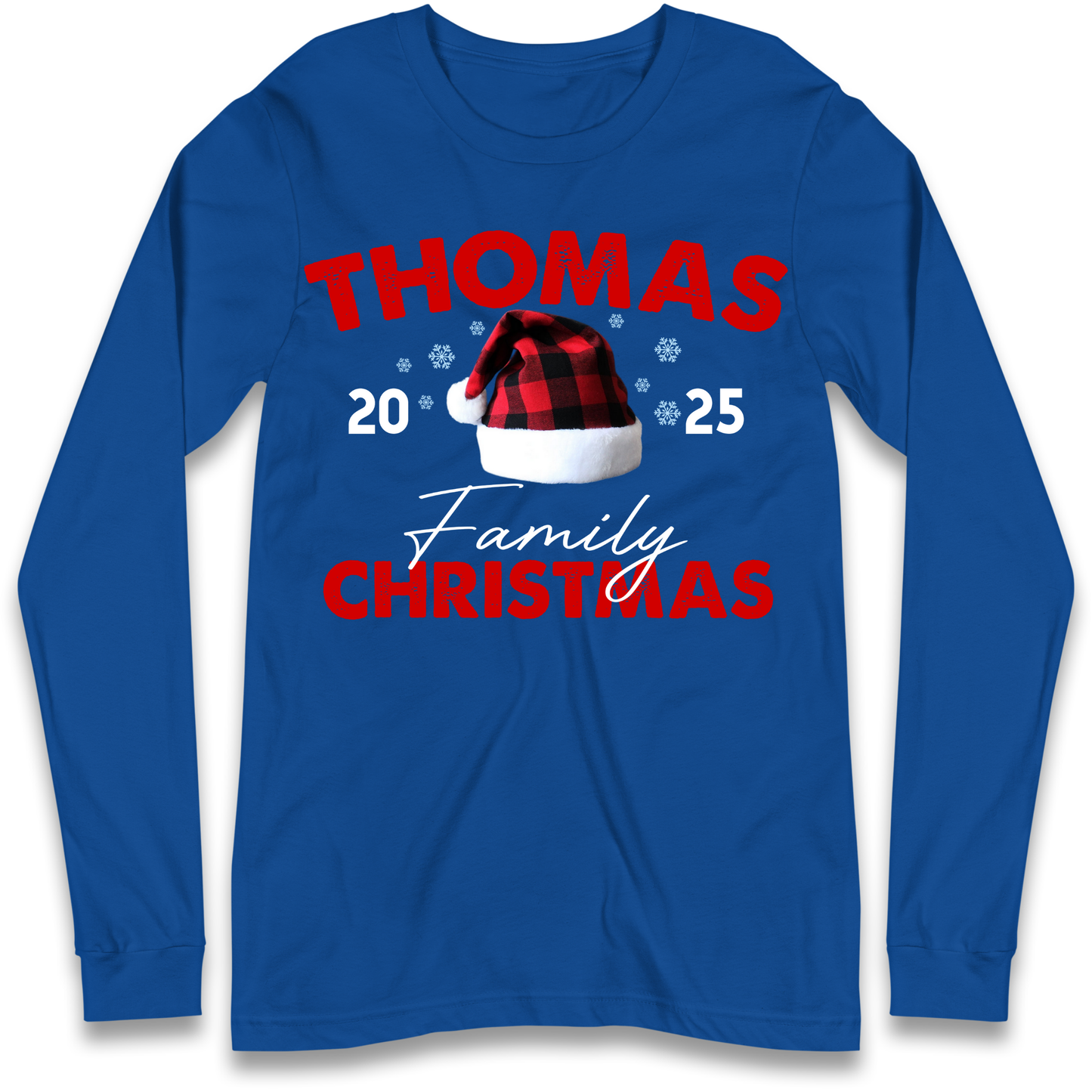 Thomas Family Christmas Longsleeve T Shirt