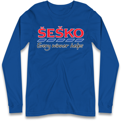 Benjamin Sesko Every Winner Helps Longsleeve T-Shirt