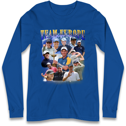 Ryder Cup 2025 Team Europe Longsleeve T Shirt
