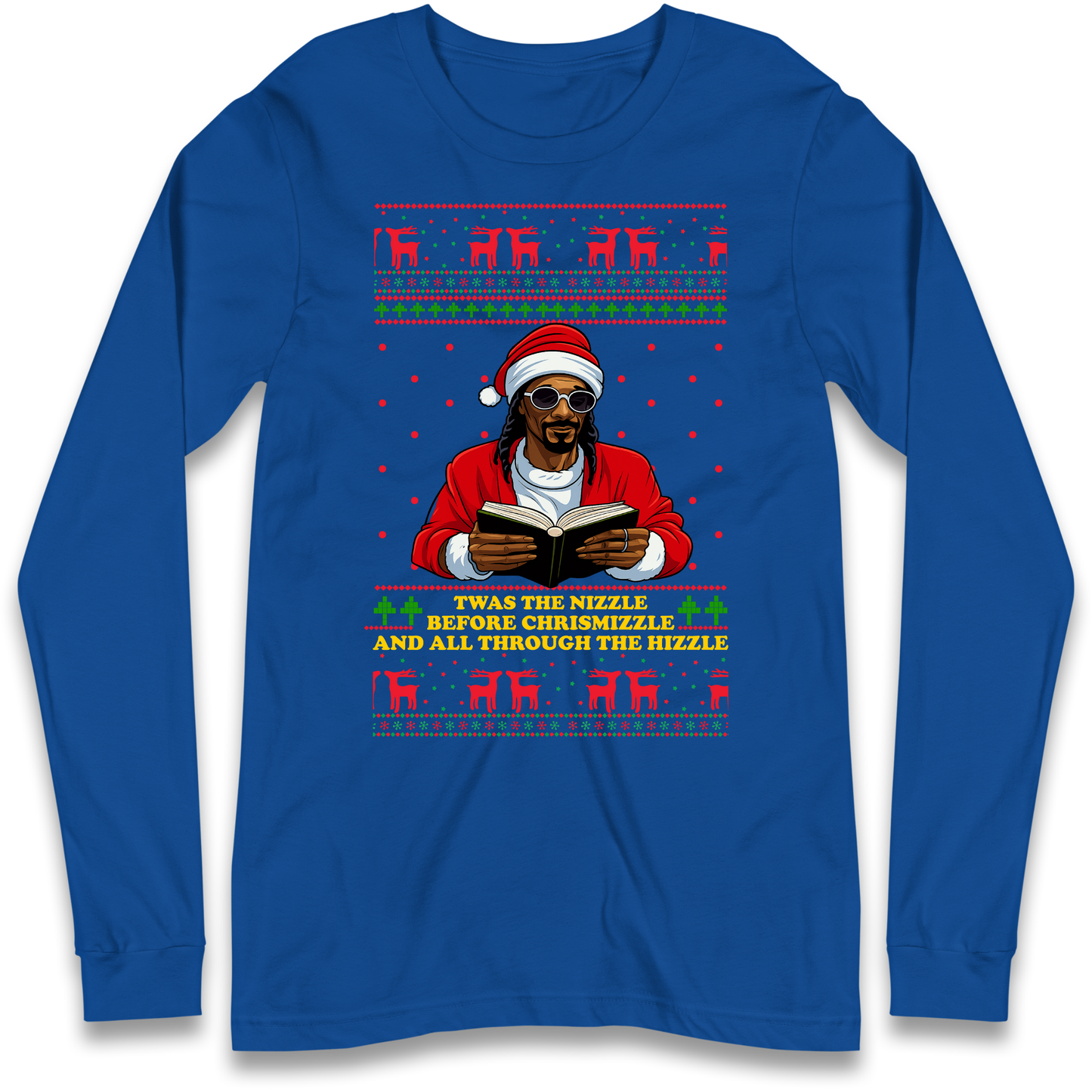 Snoop Dogg Nizzle Christmas Longsleeve T-Shirt