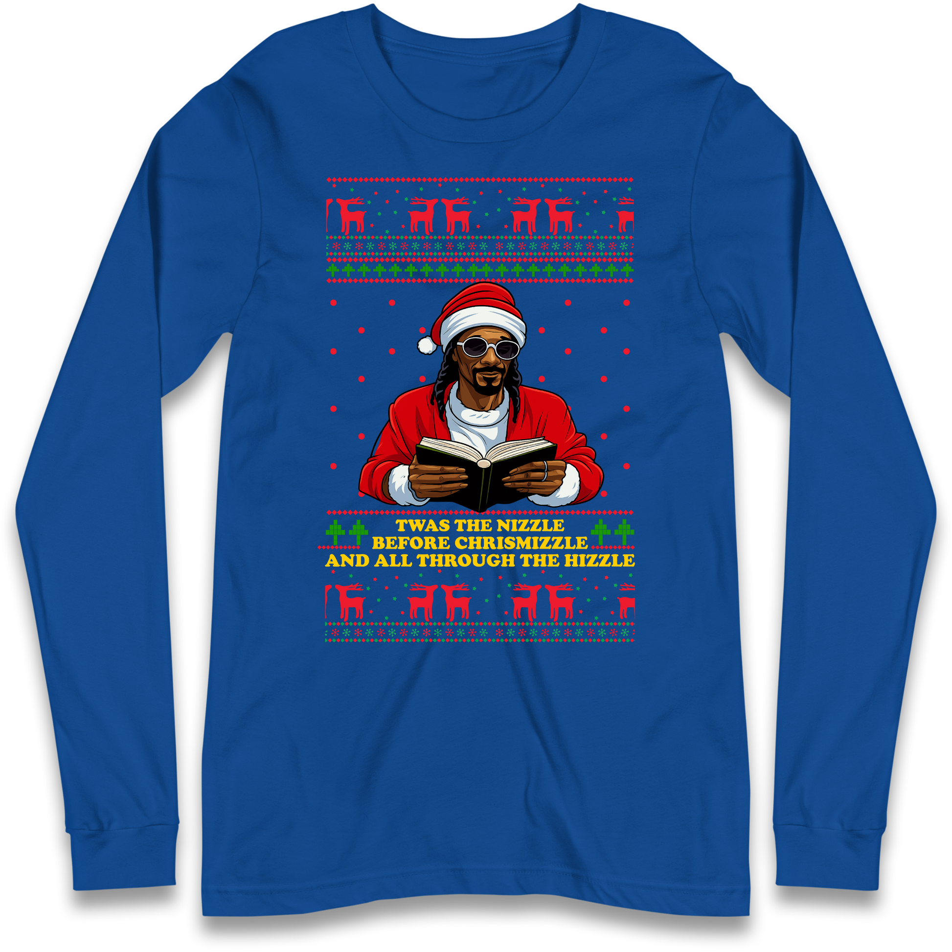 Snoop Dogg Nizzle Christmas Longsleeve T-Shirt