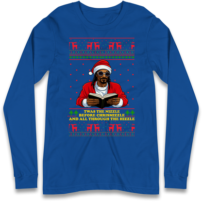 Snoop Dogg Nizzle Christmas Longsleeve T-Shirt