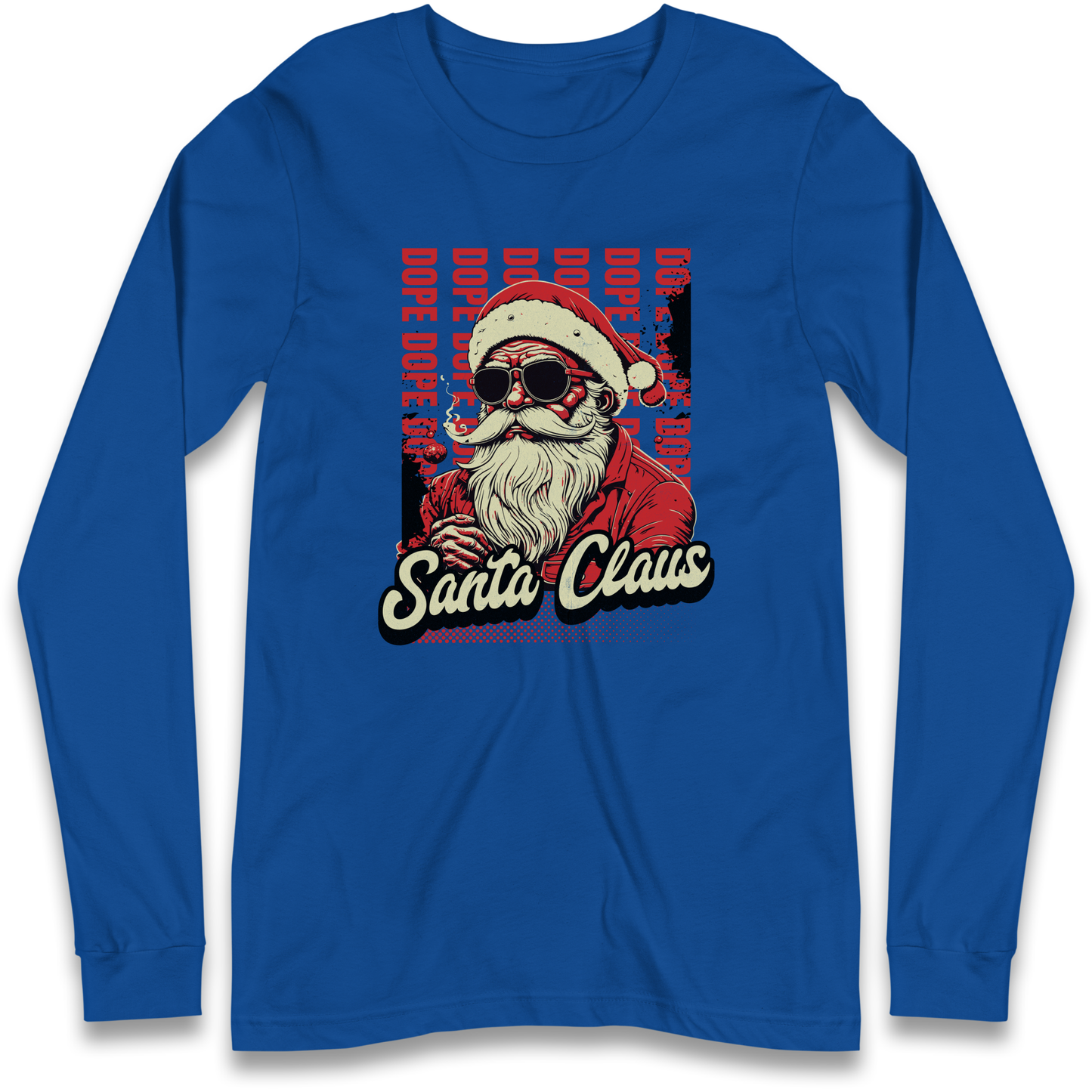 Dope Santa Claus Longsleeve T Shirt