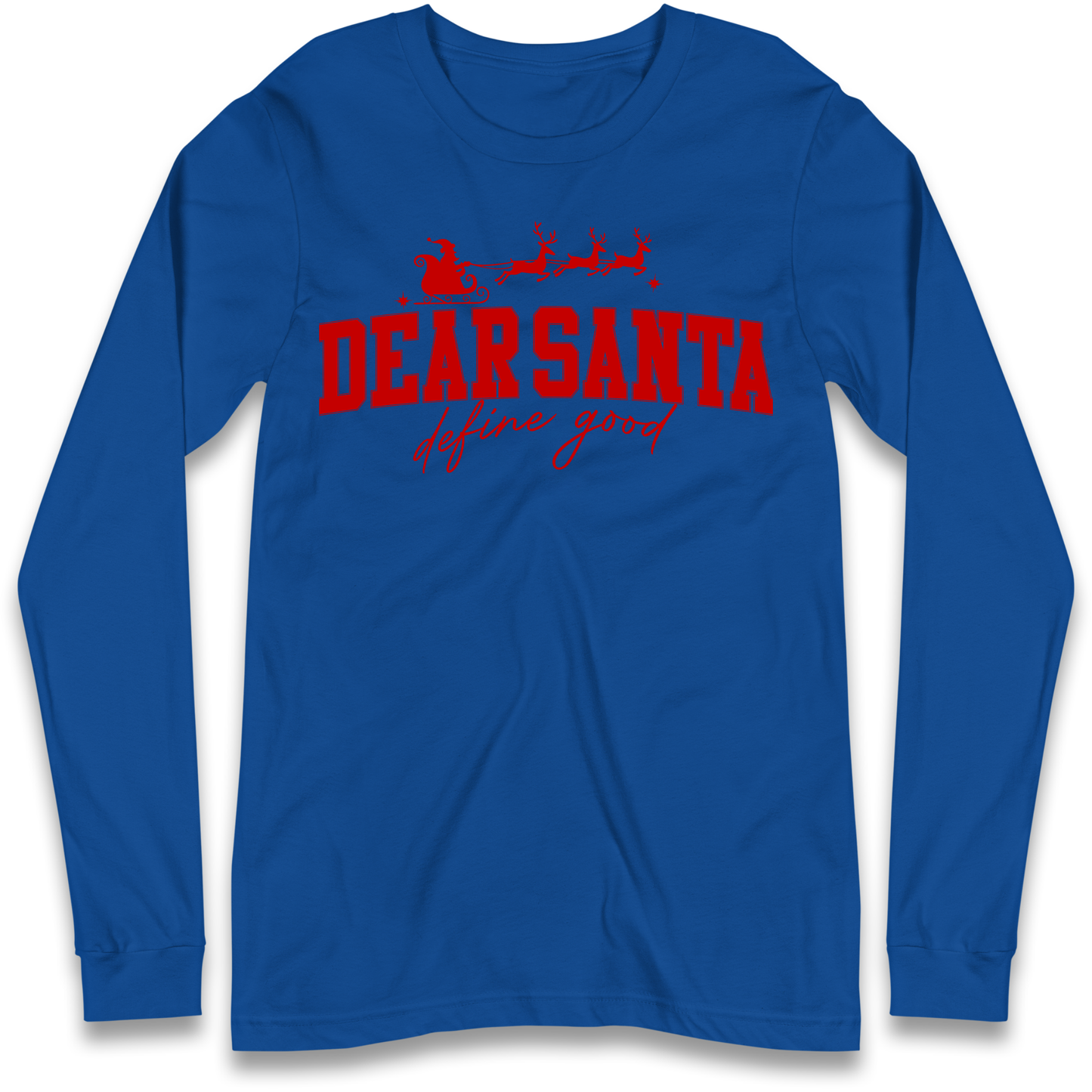 Dear Santa Christmas Longsleeve T Shirt