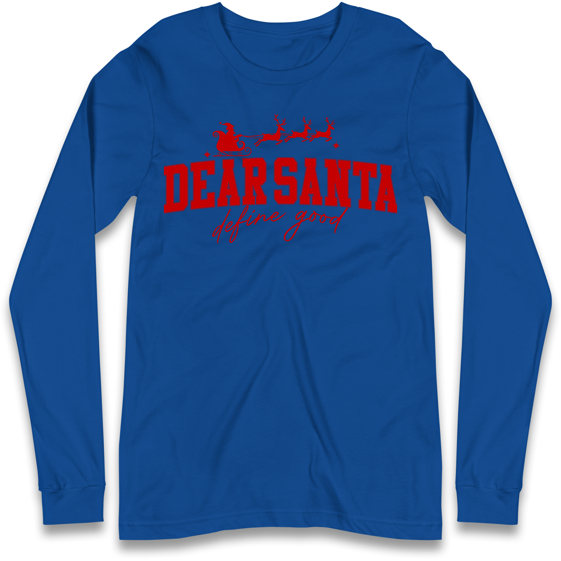 Dear Santa Christmas Longsleeve T Shirt