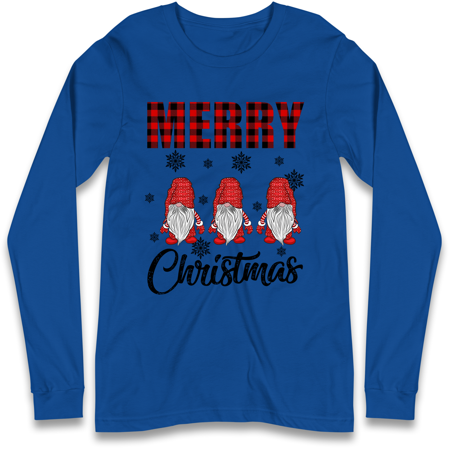 Merry Knomes Christmas Longsleeve T-Shirt