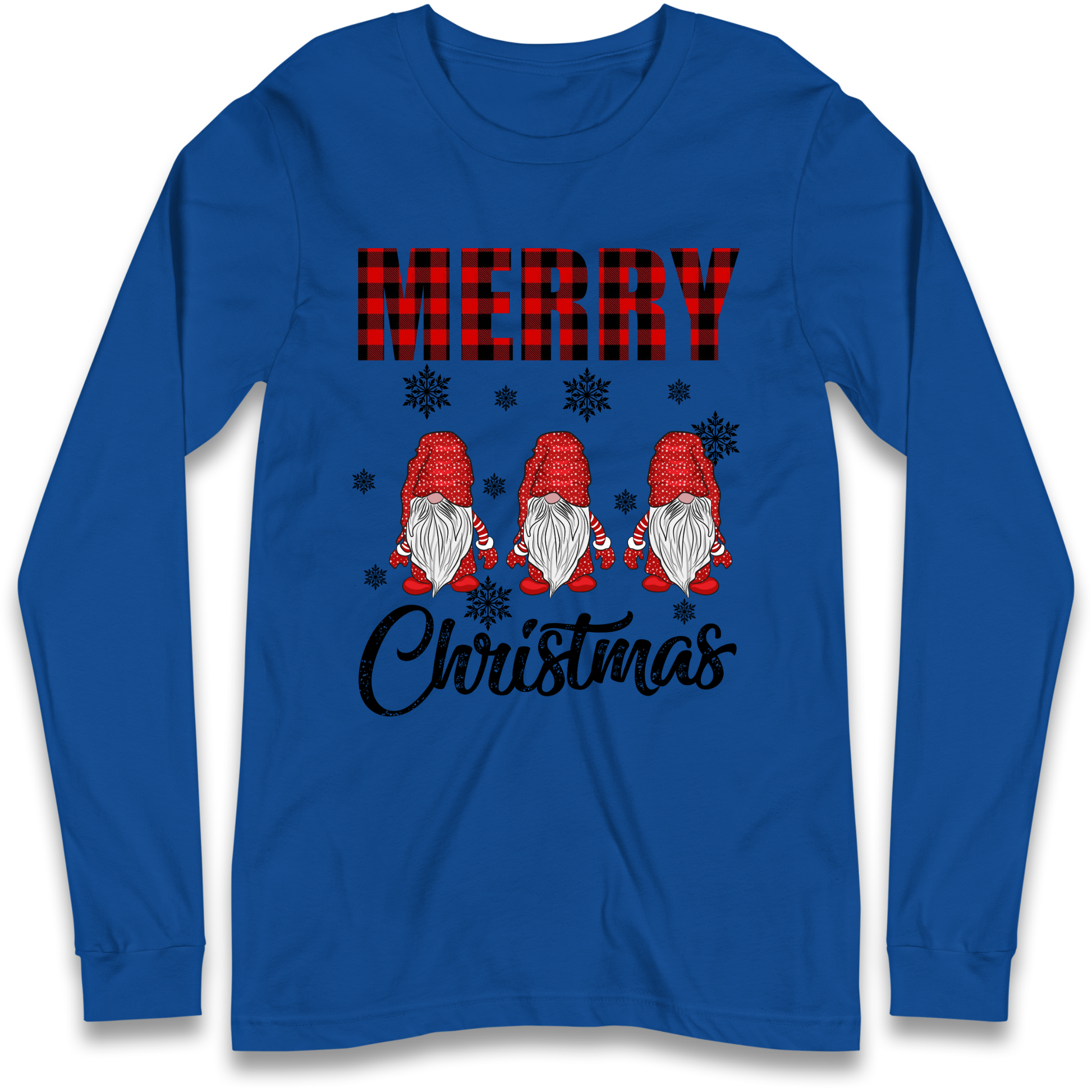 Merry Knomes Christmas Longsleeve T-Shirt