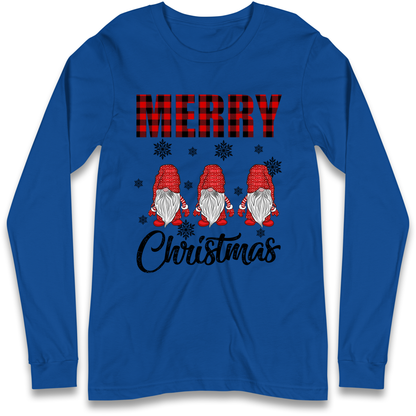 Merry Knomes Christmas Longsleeve T-Shirt