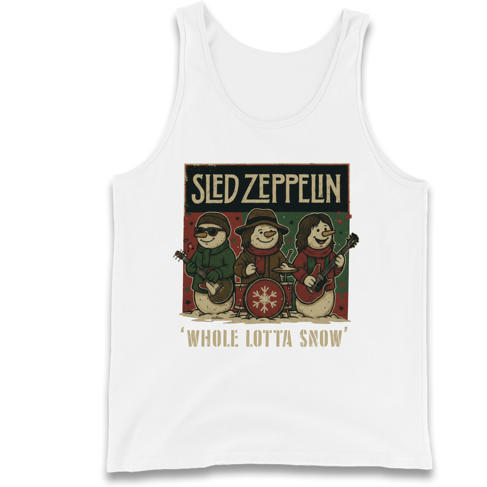 Led Zeppelin Christmas Tank Top