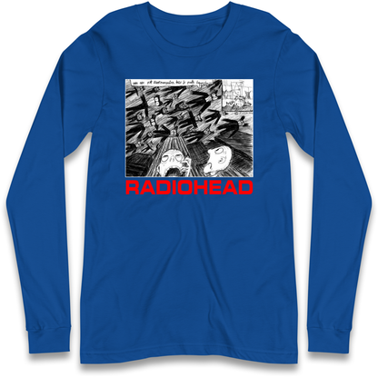 Radiohead We Are Not Screaming Longsleeve T Shirt