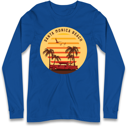 Santa Monica Beach Longsleeve T Shirt