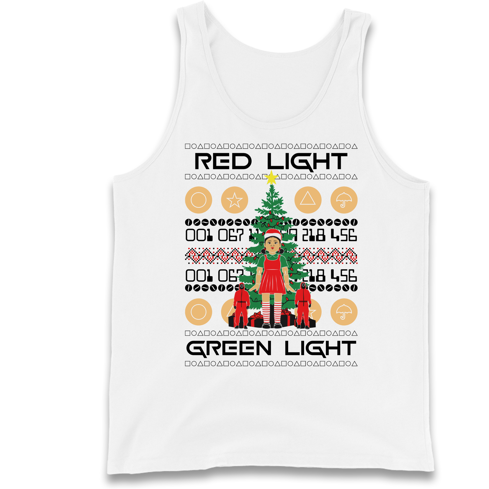 Squid Game Christmas Tank Top