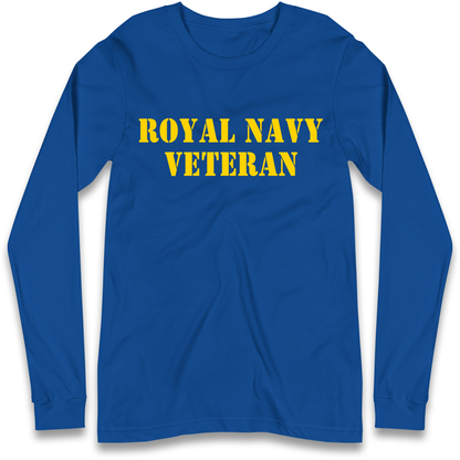 Royal Navy Veteran Longsleeve T Shirt