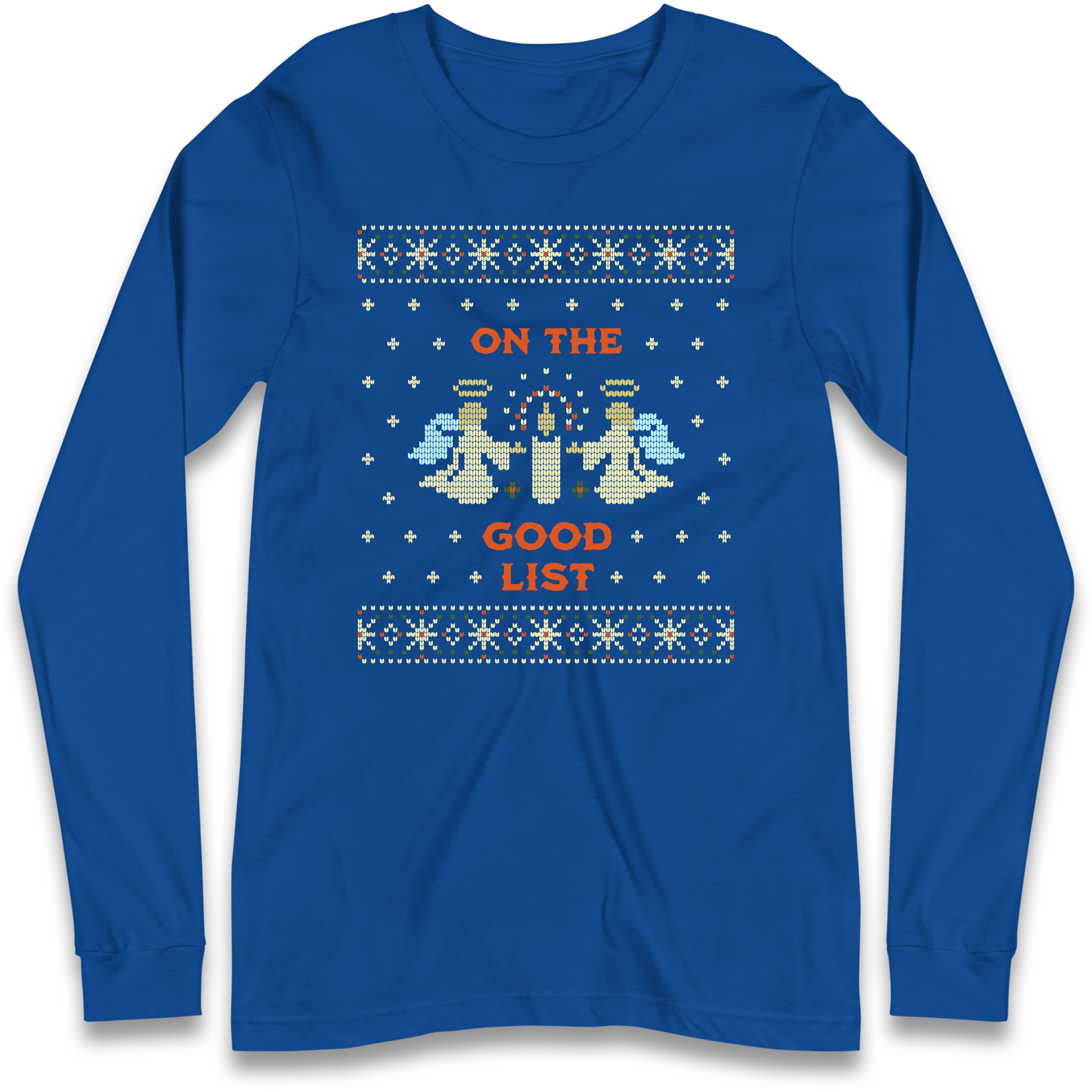 On The Good List Christmas Longsleeve T Shirt