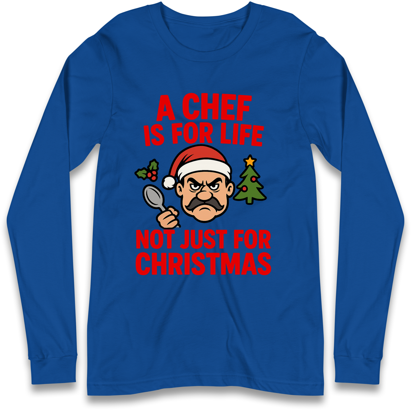 Chef Christmas Longsleeve T Shirt