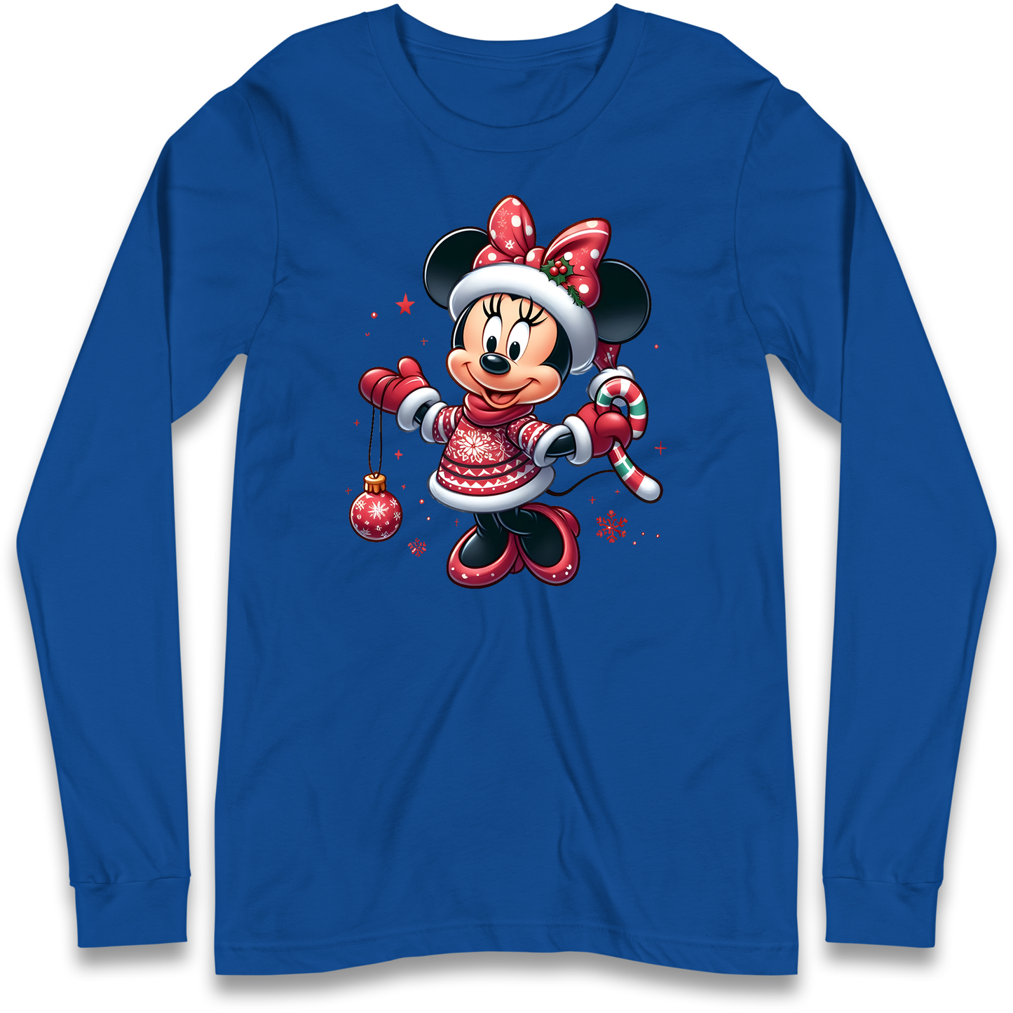 Mini Mouse Christmas Longsleeve T Shirt