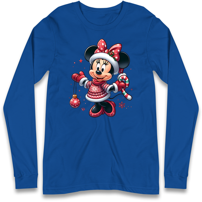 Mini Mouse Christmas Longsleeve T Shirt