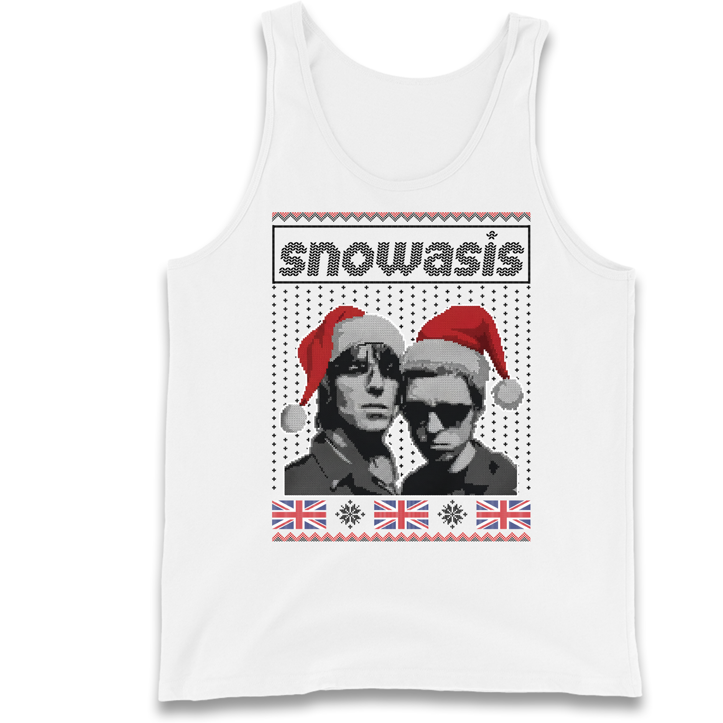 Snowasis Union Jack Christmas Tank Top