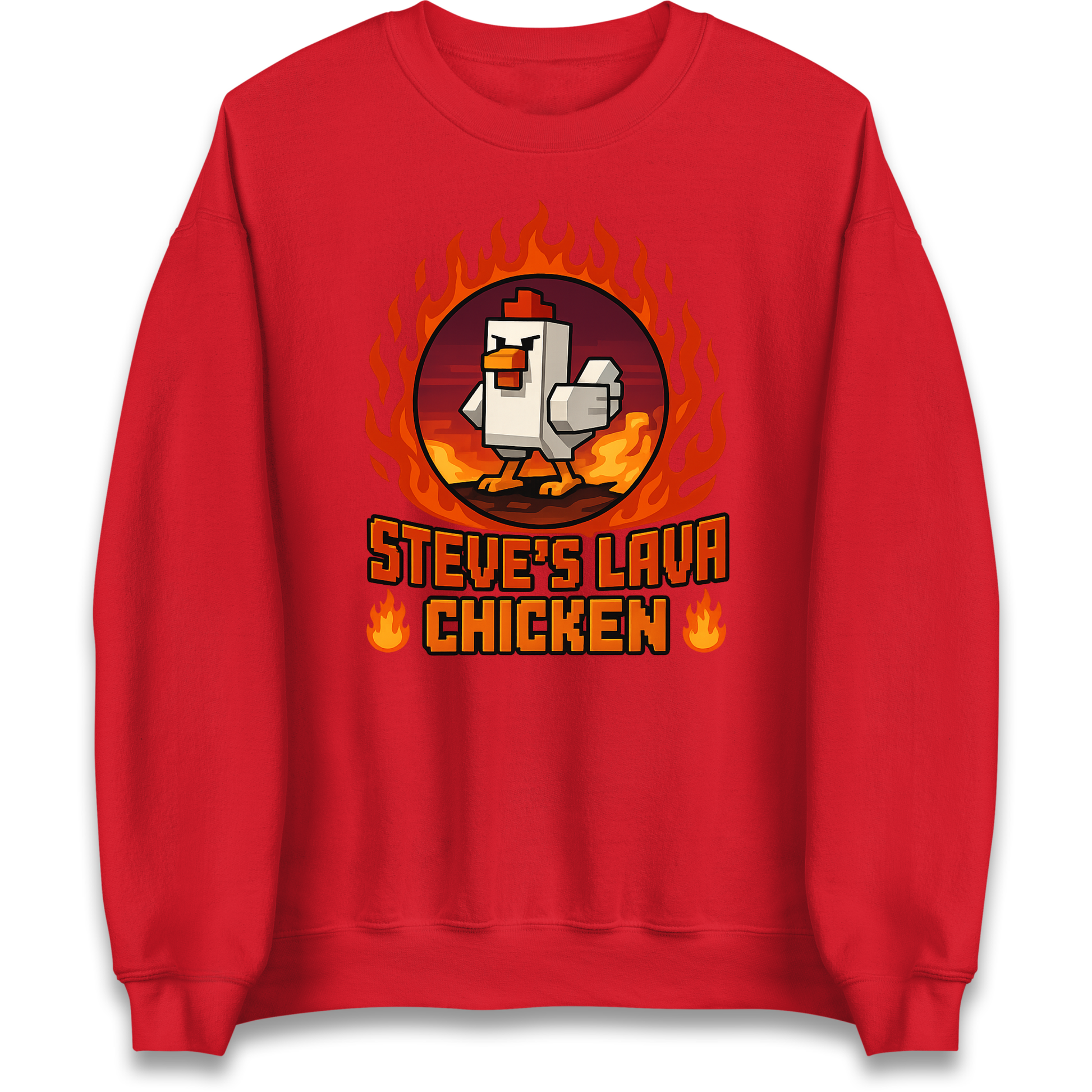 Steve Lava Chicken Jumper 