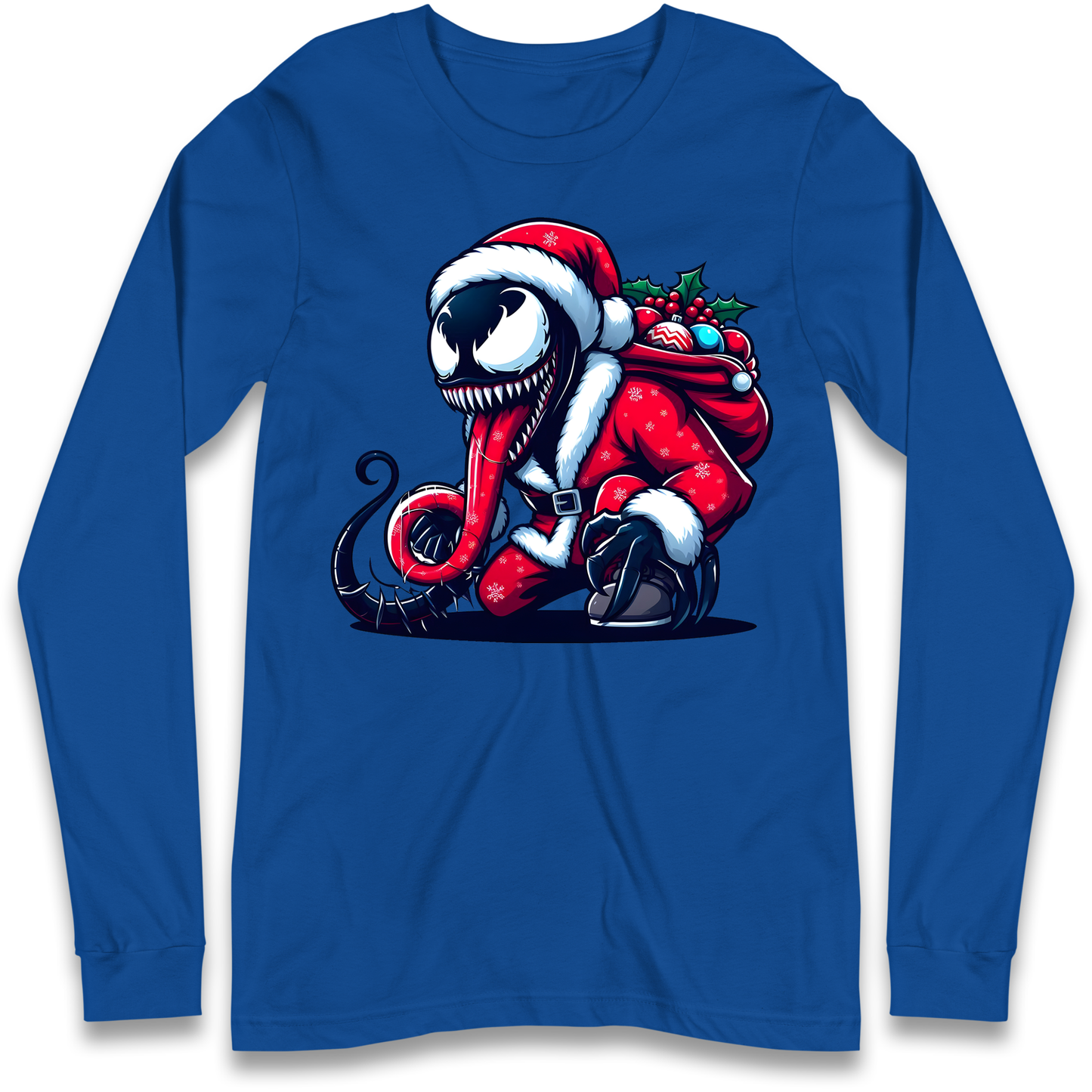 Venom Santa Longsleeve T Shirt