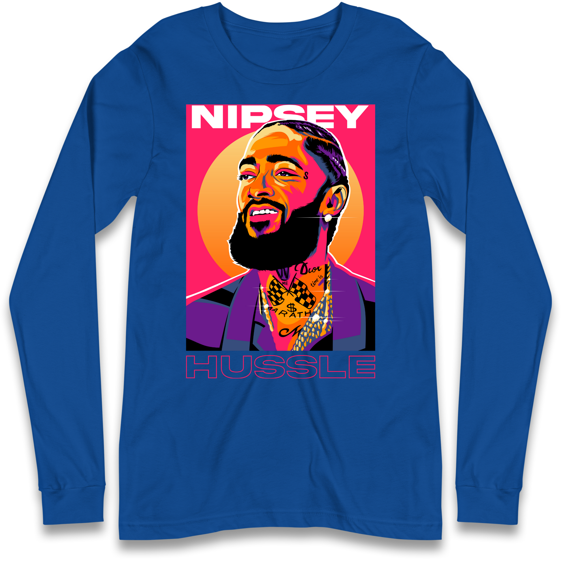 Nipsey Longsleeve T Shirt