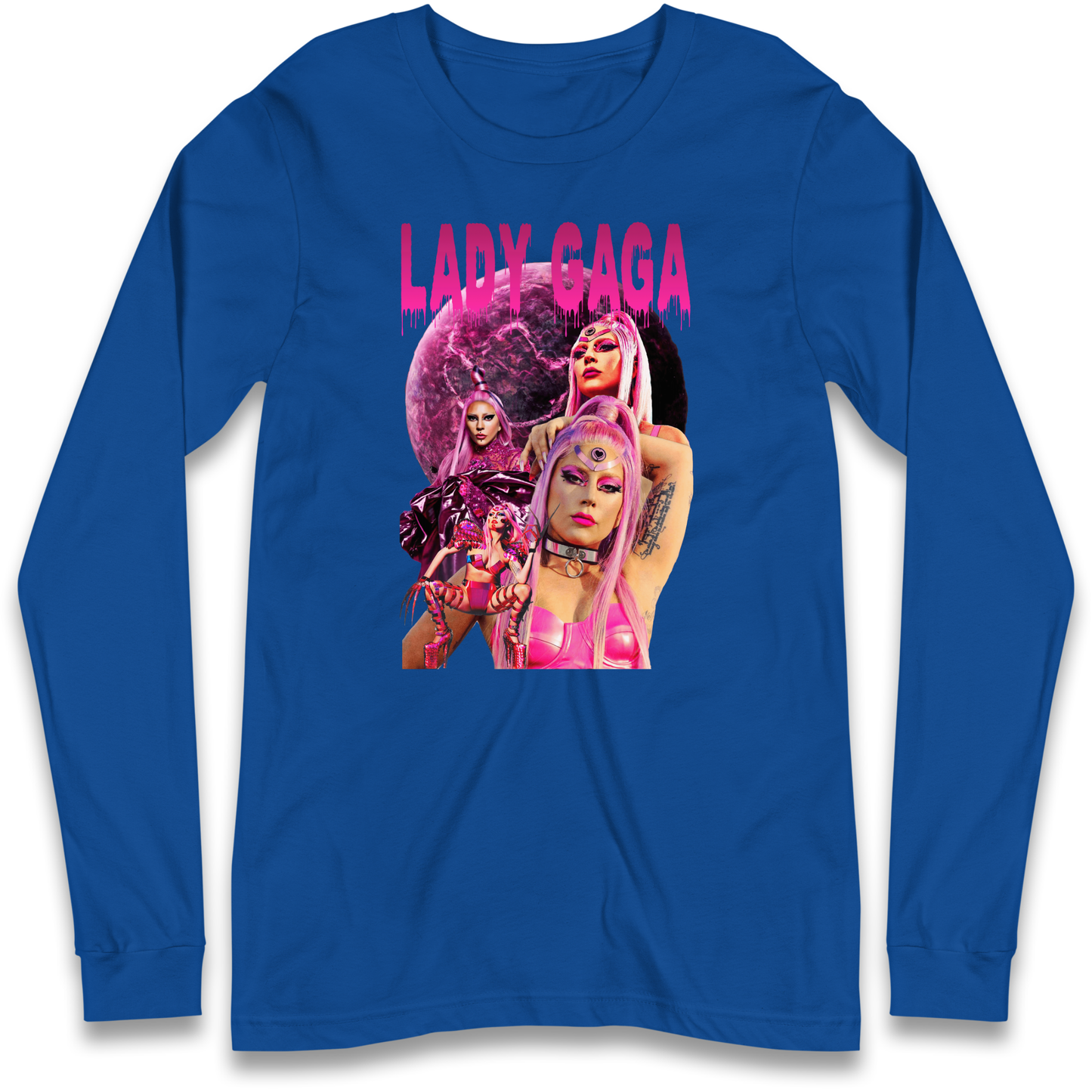 Lady GaGa Pink Longsleeve T Shirt