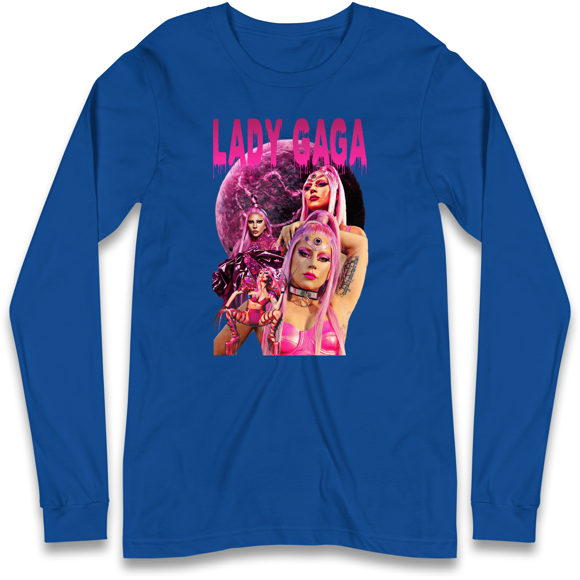 Lady GaGa Pink Longsleeve T Shirt