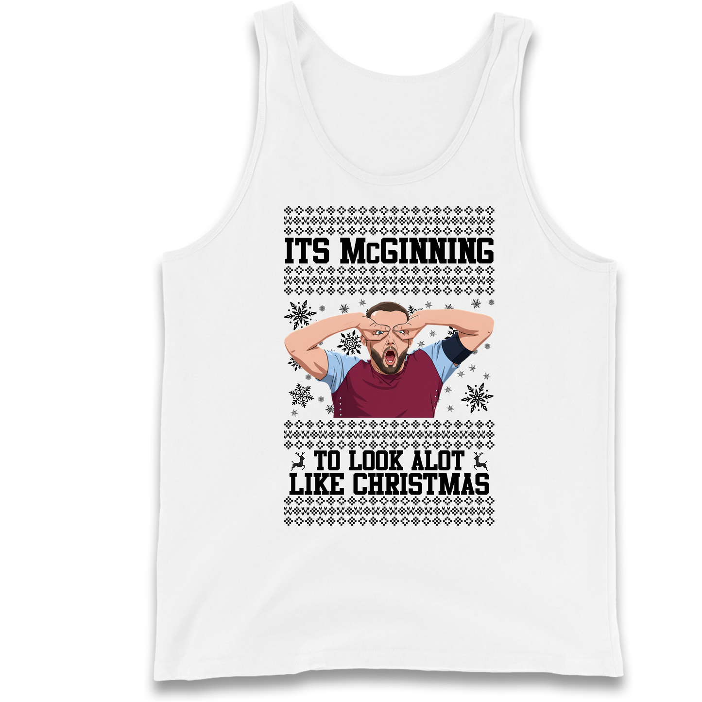 John McGinn Christmas Tank Top